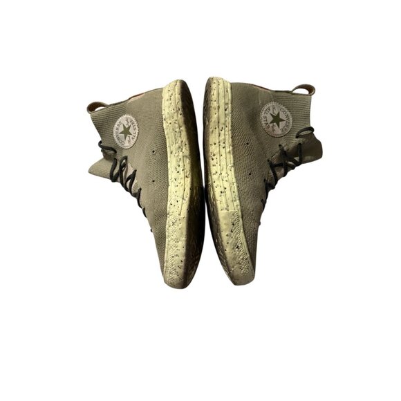 Converse All Star Crater Knit Olive Green Recycled Material Durable W9 (See des) - Picture 3 of 7